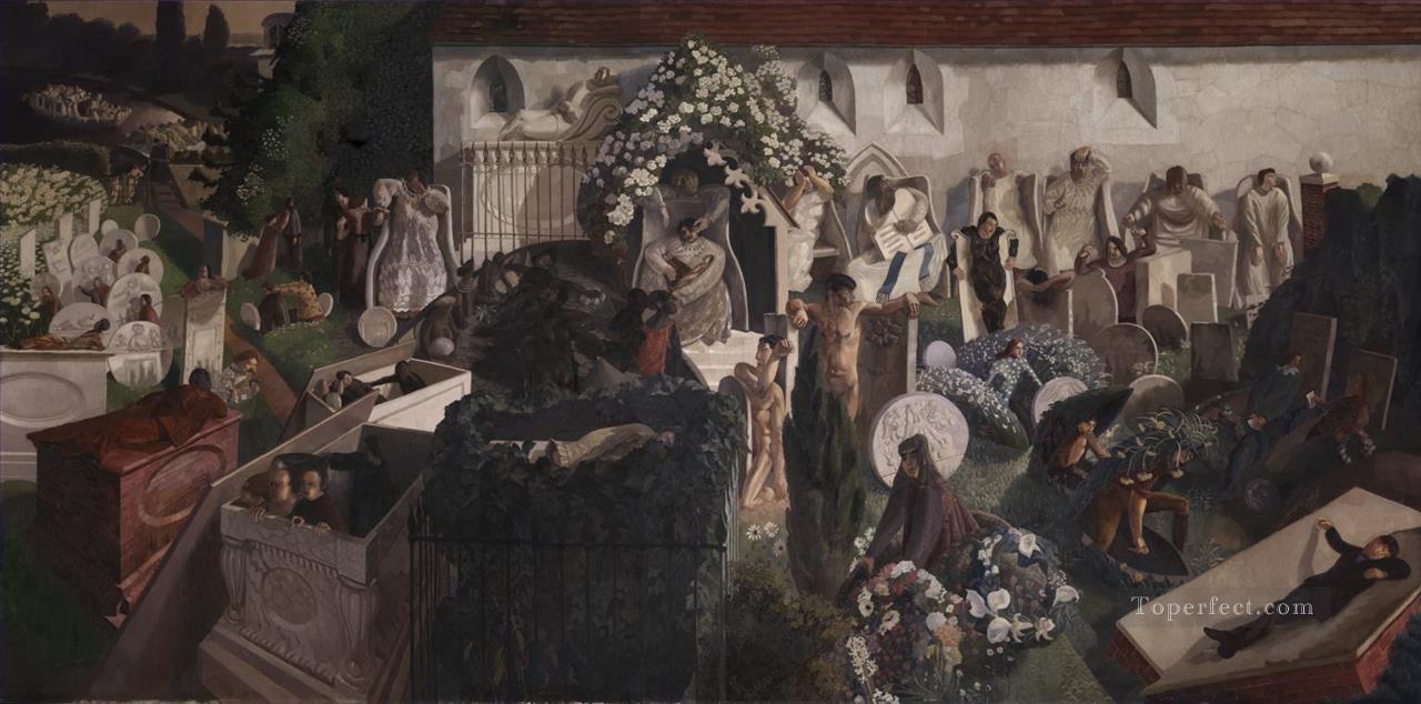 Stanley Spencer The Resurrection Cookham Oil Paintings